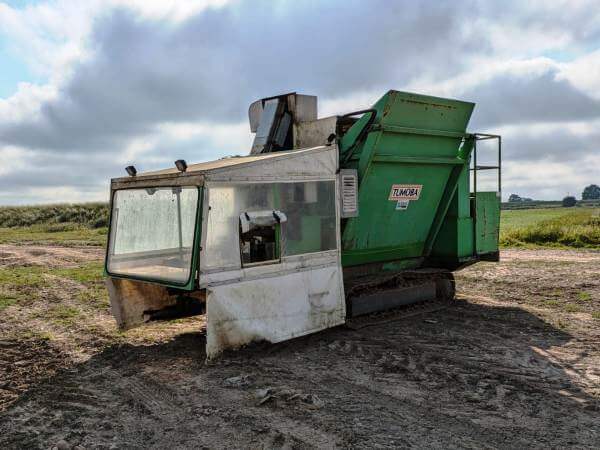 Used Tumoba Brussel Sprout Harvester