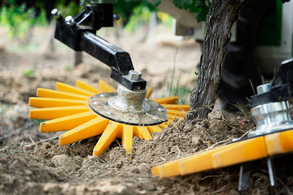 The Burdens Group Naio Technologies TED vineyard weeding robot