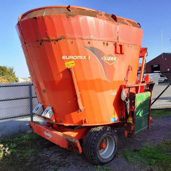 Kuhn Euromix 1 1270 Bale and Feed Mixer for Sale UK