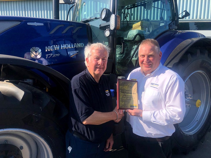burdens group 60 years of service to the blue tractor