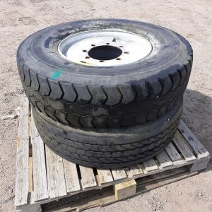 Pair of Wheels and Tyres for sale
