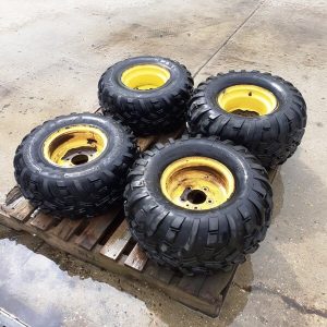 2 Pairs of Tyres and Rims for sale
